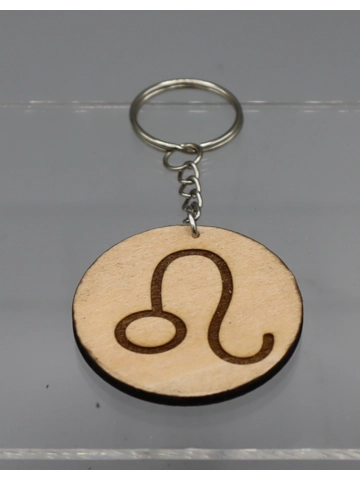 Star sign keyring Leo