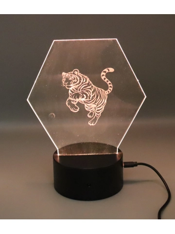 Led Edge lit signs / night lights 16 colours 2