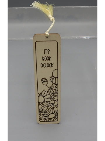 Laser engraved Book Mark 6