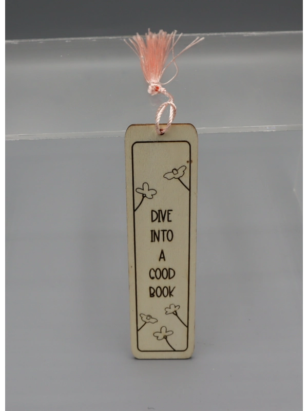 Laser engraved Book Mark 7