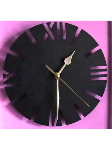 Laser Cut Wall Clock Design 3