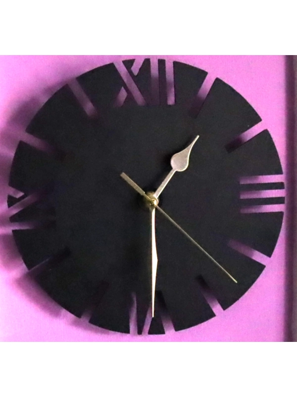 Laser Cut Wall Clock Design 3