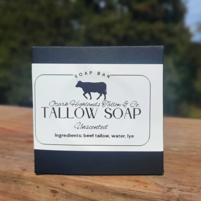 Unscented Tallow Soap