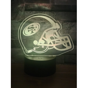 San Francisco 49ers Helmet Light