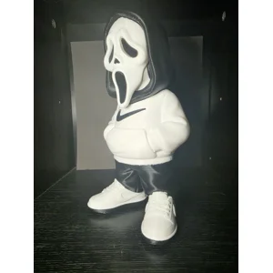 Masked Streetwear Horror Figure – 3D Printed Display Model