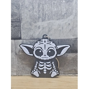 Yoda Skeleton Keyring