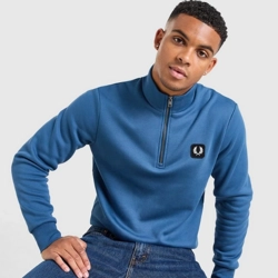 Fred Perry Badge 1/2 Zip Sweatshirt