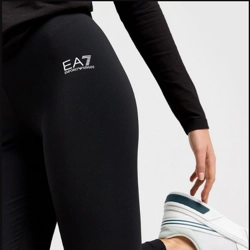 EA7 Legg Vigor Blk/wht