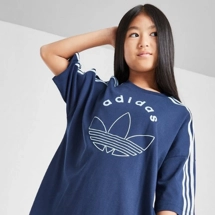 adidas Originals Girls' Logo T-Shirt Junior