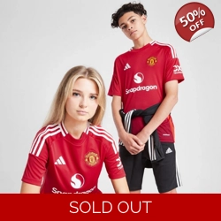 adidas Manchester United FC 2024/25 Home Shirt Junior