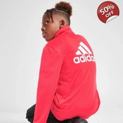 adidas Badge Of Sport Poly Tracksuit Junior