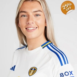 adidas Leeds United FC 2024/25 Home Shirt Women's
