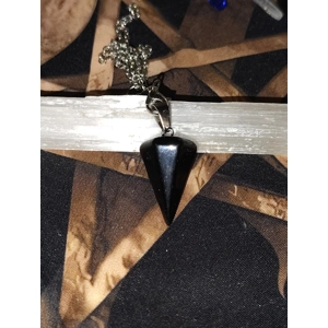 Black Obsidian Pendulem