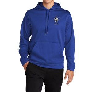 KMB Royal Sport-Tek® Sport-Wick® Fleece Hooded Pullover