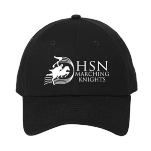 Knight Crew Black Adjustable Structured Cap