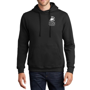 Knight Crew Black Fleece Hooded Sweatshirt