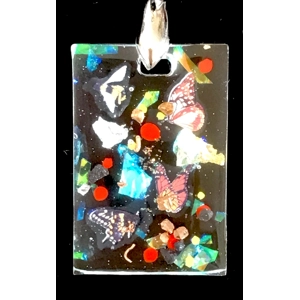 Reiki charged handmade pendant / keyring