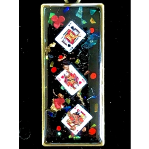 Reiki charged handmade pendant / keyring