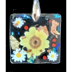 Reiki charged handmade pendant / keyring