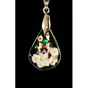 Reiki charged handmade pendant / keyring