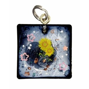 Reiki charged handmade pendant / keyring