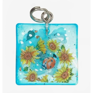 Reiki charged handmade pendant / keyring