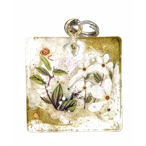 Reiki charged handmade pendant / keyring