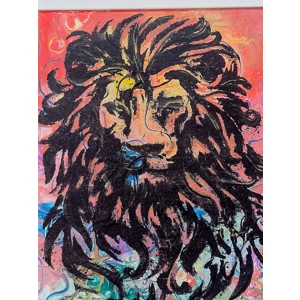 Abstract Acrylic painting 