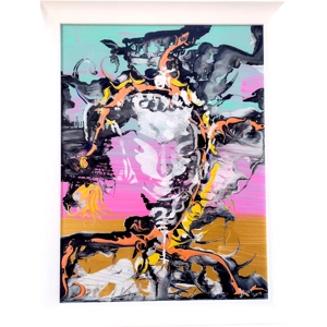 Amateur Abstract Acrylic Original painting 