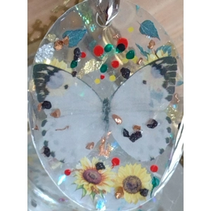 Reiki charged handmade pendant / keyring