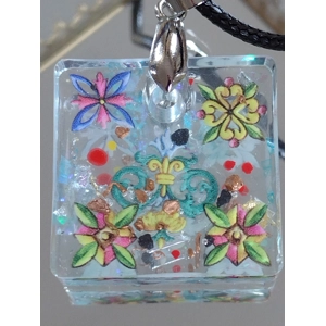 Reiki charged handmade pendant / keyring