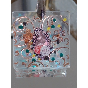 Reiki charged handmade pendant / keyring