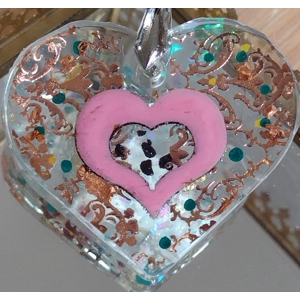 Reiki charged handmade pendant / keyring