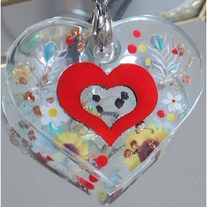 Reiki charged handmade pendant / keyring