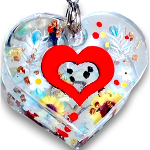 Reiki charged handmade pendant