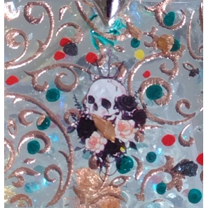 Reiki charged handmade pendant / keyring