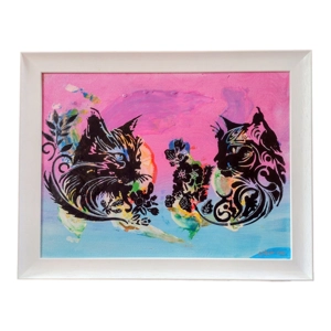 Abstract Acrylic painting 