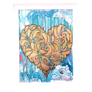 Amateur original Abstract Acrylic painting 