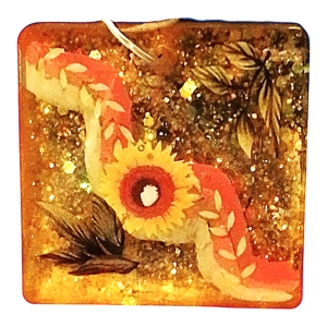 Reiki charged handmade pendant