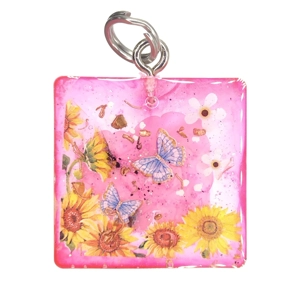 Reiki charged handmade pendant / keyring