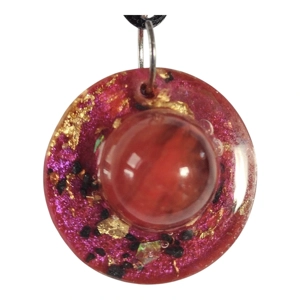 Cosmic pendant with EMF protection