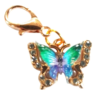 Beautiful butterfly Keyring/Handbag Charm