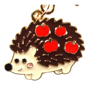 Hedgehog Keyring/Handbag Charm
