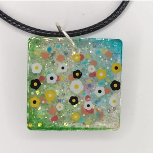 Reiki charged handmade pendant