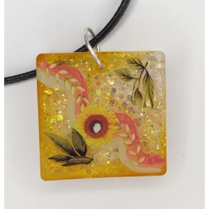 Reiki charged handmade pendant