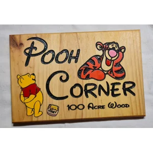 Winnie the Pooh Wall Plaque