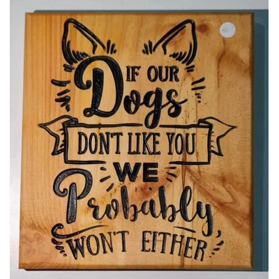 Animal theme wall plaque