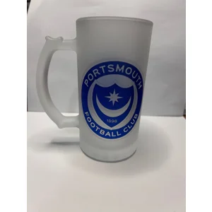 Portsmouth FC beer stein/glass