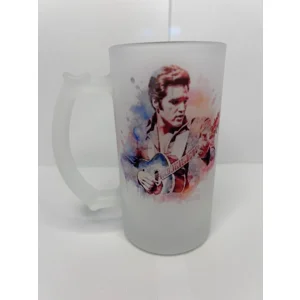 Elvis Presley beer stein/ glass