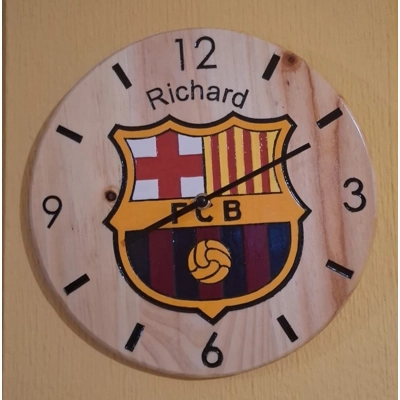 Barcelona FC clock